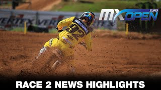 EMX OPEN Race 2 - News Highlights - MXGP of Latvia 2020