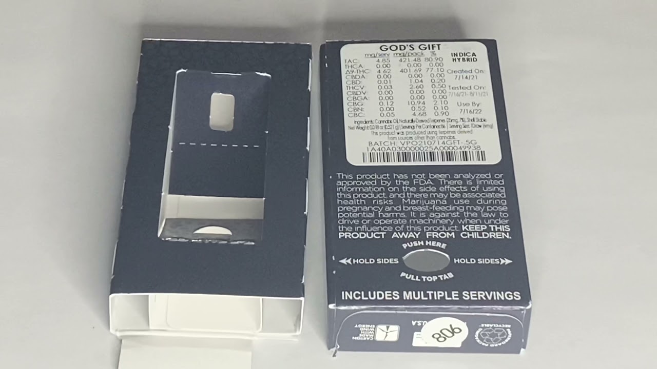 God’s Gift (Marijuana Strain) ASMR