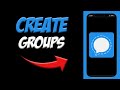 How To Create Groups on Signal on iPhone 2021🔥| Create Groups on Signal Private Messenger