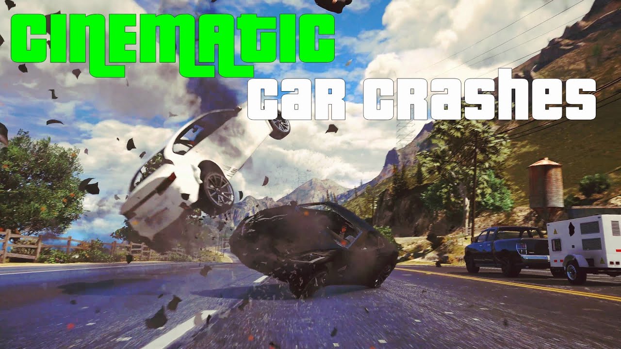 GTA 5 Cinematic Car Crashes p 12 - YouTube