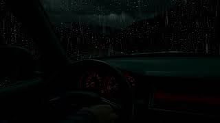 Insomnia Rain sounds on car for sleeping at night | Rain on window, Rain on car, deep sleep, Calm