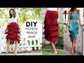 DIY: How To Make a NO-SEW Fringe Skirt! (DESIGNER HACK) -By Orly Shani