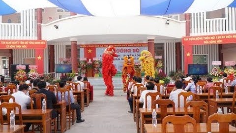 Xã Tân Hạnh đón bằng công nhận đạt chuẩn nông thôn mới