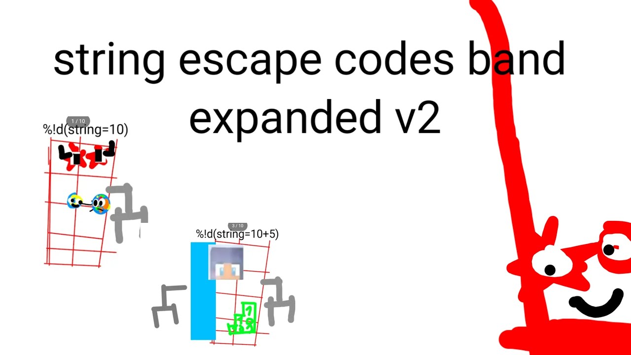 String escape codes band expanded v2 - YouTube
