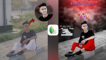 Snapseed Creative Photo Editing || Change Realistic Photo Background || Snapseed Best Editing