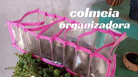 Como fazer colmeia organizadora passo a passo?