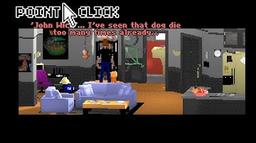 Hoofield (Unity) Seinfeld Fangame Pixel Art Point and Click Adventure Game Powerquest AdvX Jam