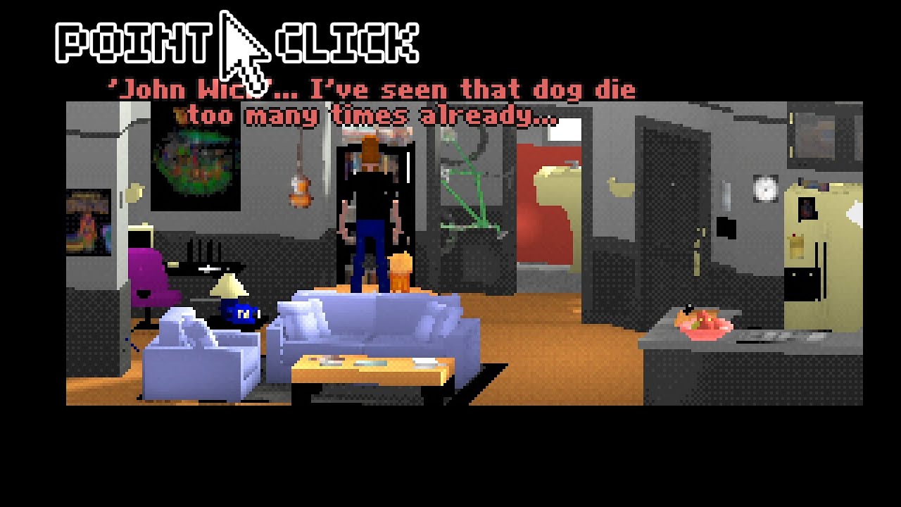 Hoofield (Unity) Seinfeld Fangame Pixel Art Point and Click Adventure Game Powerquest AdvX Jam