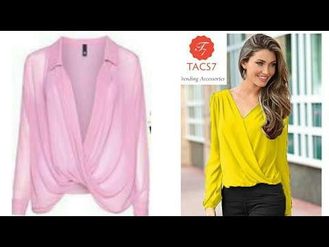 تفصيل وخياطة توب او بلوزة كروازيه بناتى