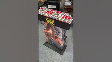 Clone Wars Themed Pedestal Arcade Machine