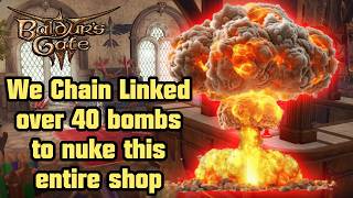 Can We Detonate the ENTIRE Fireworks Shop all at once || Baldur's Gate 3. Smokepowder Extravaganza