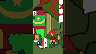 Building Mali - Medium Scale #flags #minecraft #mapping #mali #sahara #africa #desert #french #bank