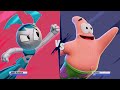Nickelodeon All-Star Brawl 2. Playing as jenny fighting Patrick.