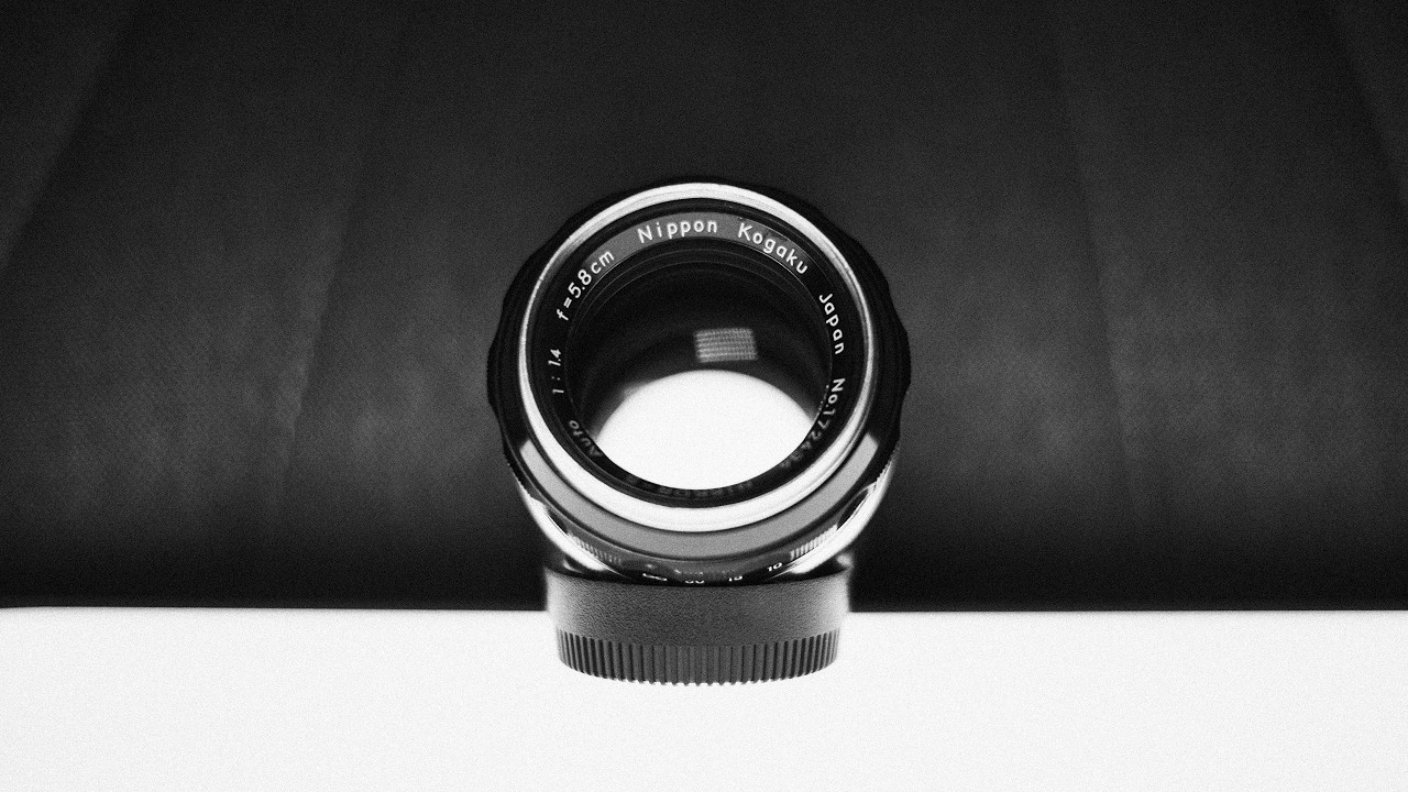 Nikon Nikkor-S Auto 5.8cm f/1.4 Vintage Non AI Mount and Not a