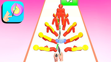 Color Slice Fun 3D ​- All Levels Gameplay Android,ios (Levels 15-17)