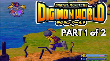 Digimon World (🎮PS1) - ✨HD Longplay Part 1 of 2 | No Commentary