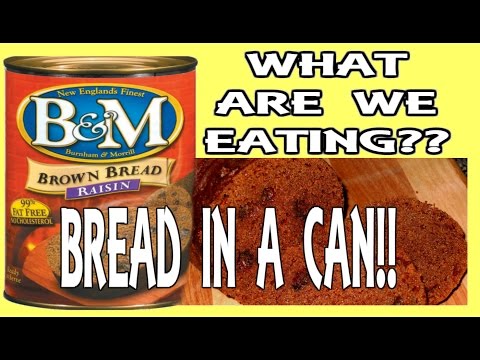 BREAD in a CAN!? | Loaf of BREAD in a CAN!? | WHAT ARE WE EATING?? | The Wolfe Pit