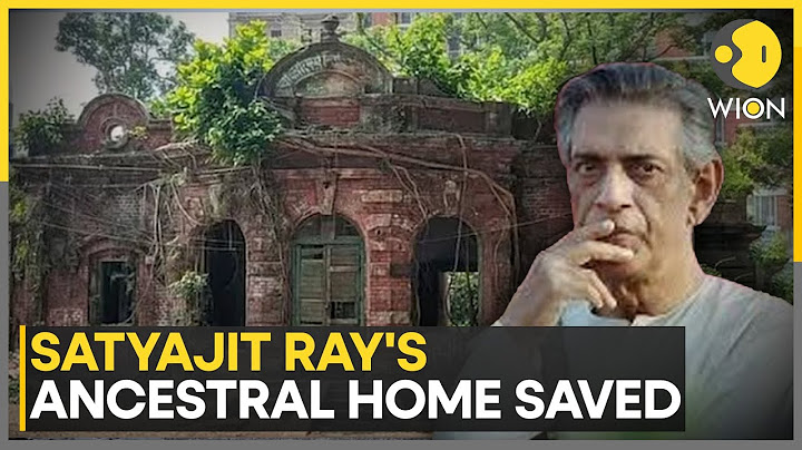 বাংলাদেশ সত্যজিৎ রায়ের পৈতৃক বাড়ি ভাঙার কাজ স্থগিত করেছে | WION