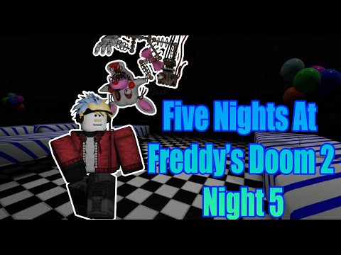 Five Nights At Freddy's Doom 2 roblox - Golden Freddy night