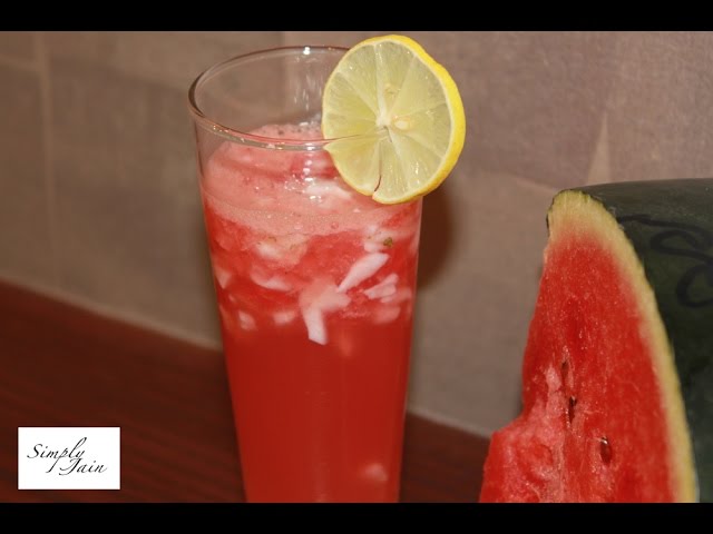 Watermelon Cooler | Summer Refreshments | Summer Drinks | Simply Jain