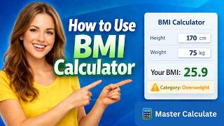 How to Use BMI Calculator (Step-by-Step) | Master Calculate screenshot 3