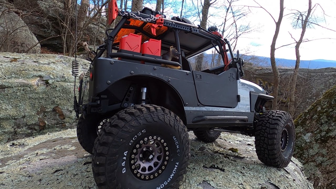 AXIAL CJ7 ON THE ROCKS SHOCK RELOCATE & ADJUSTMENT CHANGED THE GAME