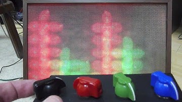 Digital Color Organ in a Retro 70s Case