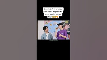 Cutie First for fans 🧡🤩 #onlyfriendsseries #firstkhaotung #firstkanaphan #khaotungg #firstkhao