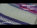 Stitch of the Week # 87 Thermal Stitch - Crochet Tutorial