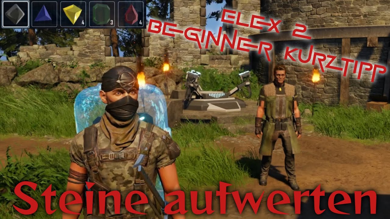 Elex 2 Tipp / Steine aufwerten - YouTube