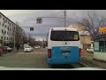Казахстан, Тараз, прогулка по городу на авто (Taraz/Джамбул) - февраль 2021