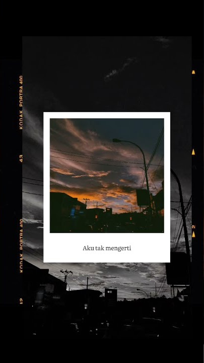 Storywa/ig Keren Aesthetic Lagu Cinta Pertama dan Terakhir (Sherina)|Cover