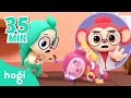 Five Little Monkeys and more! | + Compilation | Pinkfong & Hogi | Nursery Rhymes | Sing with Hogi