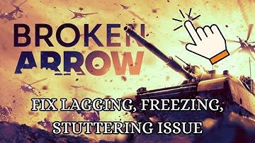 How To Fix Broken Arrow Lagging or Stuttering Error #brokenarrow #lagging
