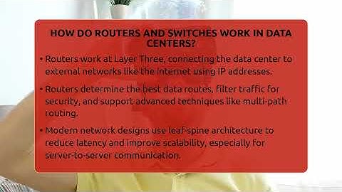 How Do Routers And Switches Work In Data Centers? - Talking Tech Trends