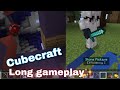 Cubecraft long gameplay in eggwars and blockwars