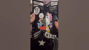 BT21 Unboxing #asmr #notalkingasmr #unboxing #bts #bt21 #collectibles #tapping #shorts #btsarmy