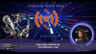 radio spot intervista Valeria lanza