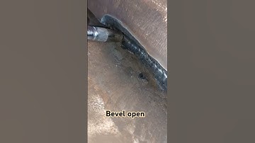 Open bevel and gap.#welderindonesia #weldingequipment #weld #welderpesong #gougingfire