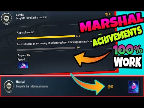 New Achievement Complete Trick | NEW MARSHAL ACHIEVEMENT IN PUBG MOBILE | MARSHAL MISSION PUBG New Achievement Complete Trick | NEW MARSHAL ACHIEVEMENT IN PUBG MOBILE | MARSHAL MISSION PUBG