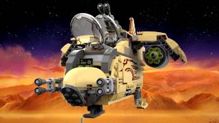 Мульт Wookiee Gunship LEGO Star Wars 75084 Product Animation