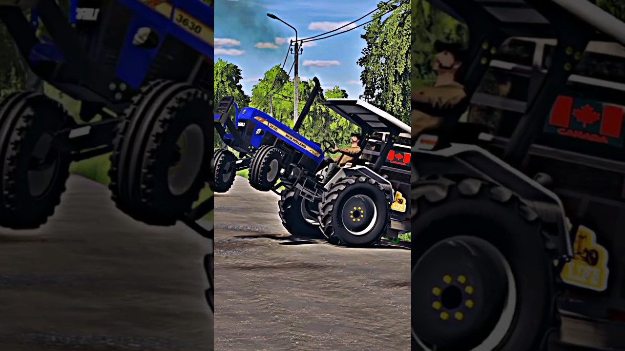 New Holland full trailer loddet 