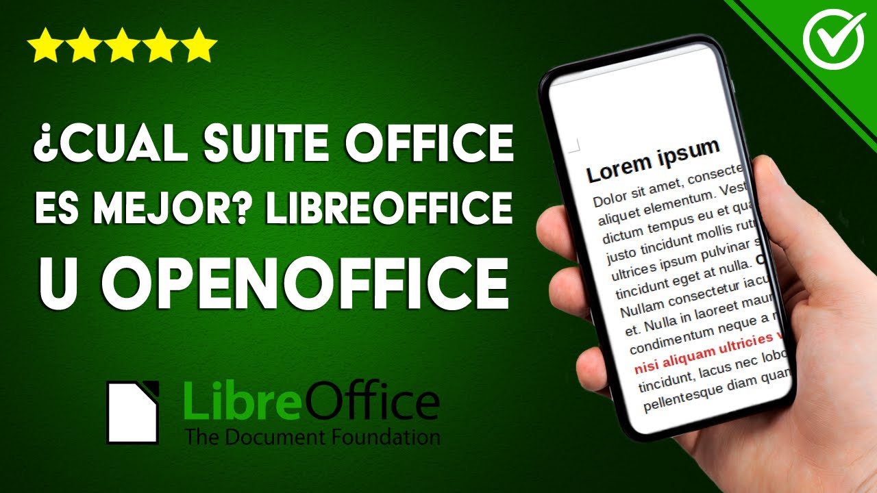 LIBREOFFICE vs OPENOFFICE ¿Cuál suite ofimática es mejor? - Principales  diferencias - YouTube