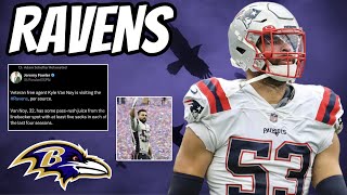 BALTIMORE RAVENS BRINGING IN KYLE VAN NOY