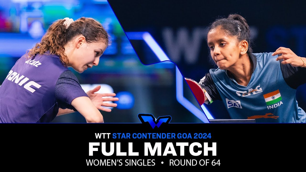 FULL MATCH | Sreeja AKULA vs Camille LUTZ | WS R64 | 