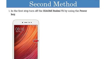 XIAOMI Redmi Y1 Hard Reset