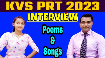 Kvs prt #teacher Interview | Kvs prt 2023 result soon | Primary teacher Interview | PD Classes