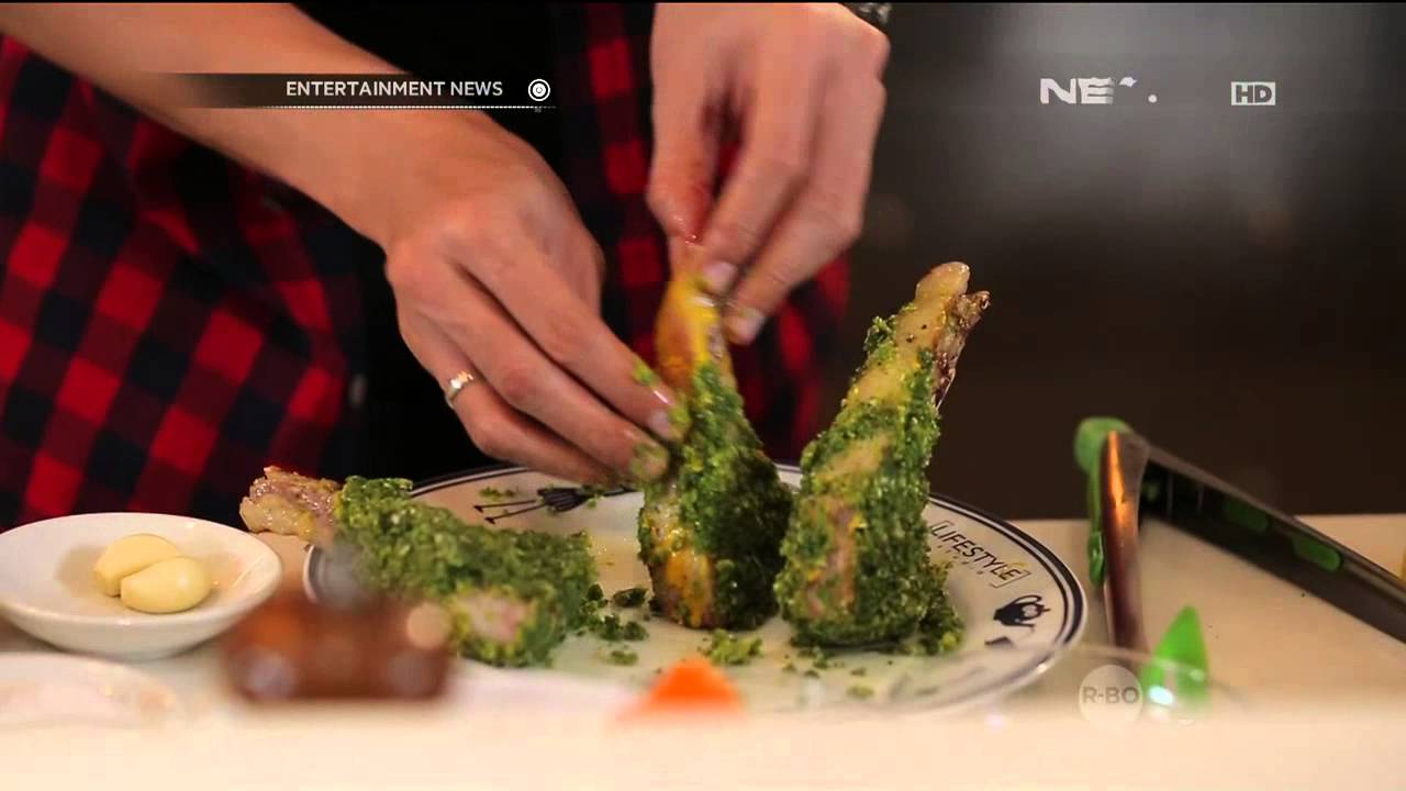 Green Herb Crusted Lamb Chop - e-Kitchen with Chef Norman - YouTube