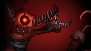 Nightmare foxy / speedpaint / fnaf 4