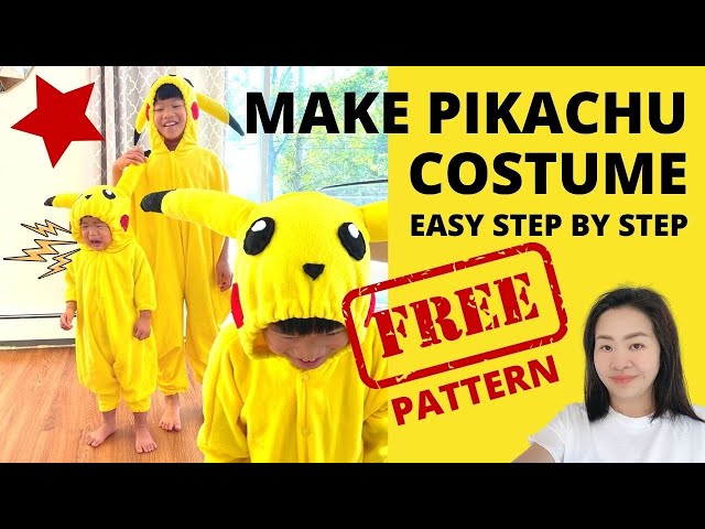 DIY Pokemon Pikachu Costume - Keeping it Simple